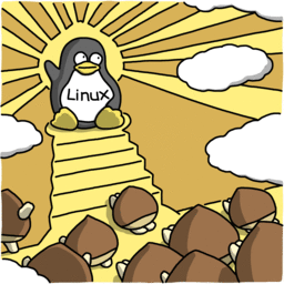 日経Linuxの連載の挿絵(ゆっくり学ぶ)